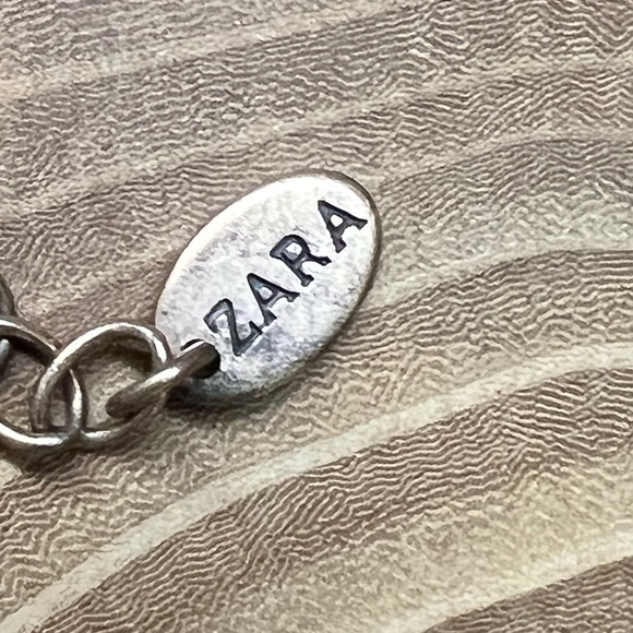 Brass Tone Statement Necklace Zara - Picture 5 of 6